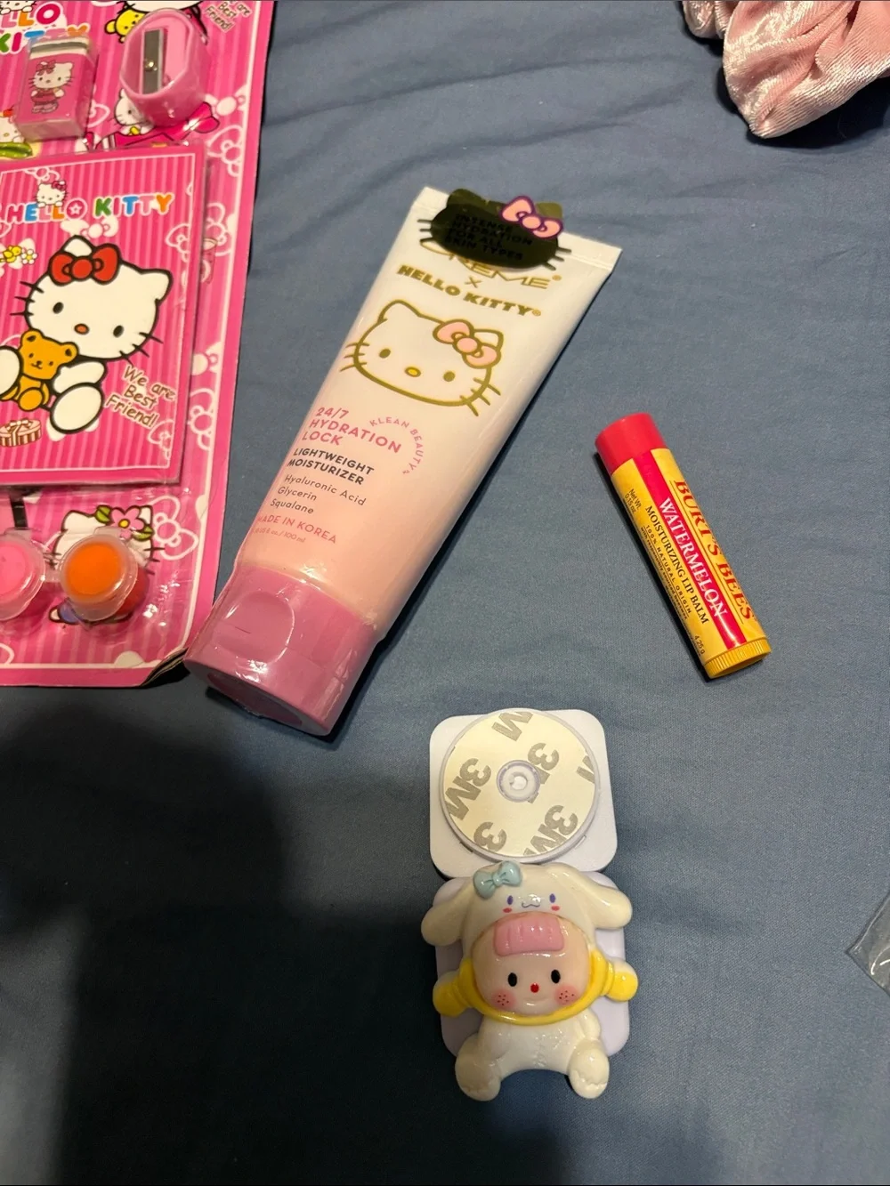 Hello Kitty Pink Kids Art & Hair Accessory Gift Set